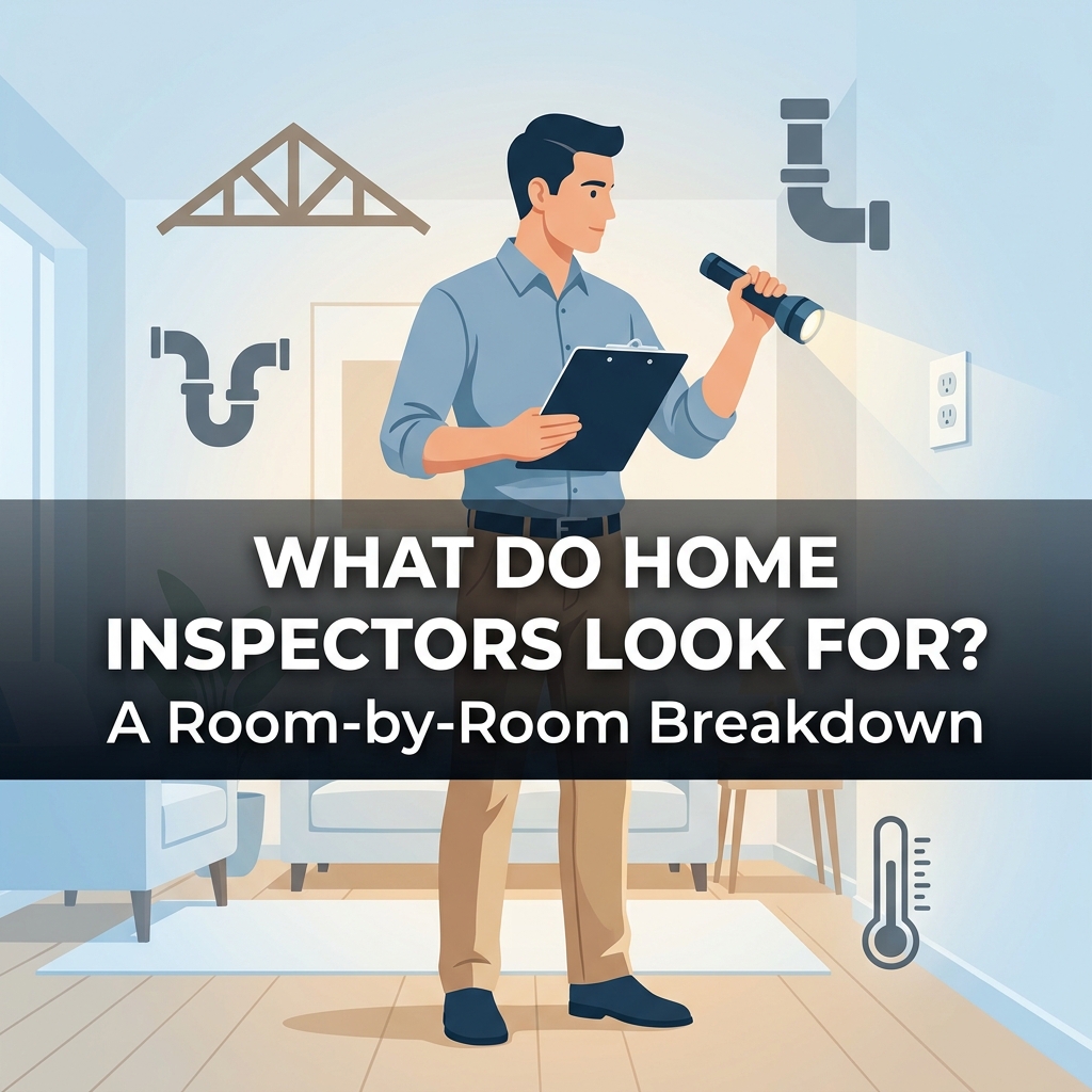 What Home Inspectors Look For: Room By Room Guide – Featured Image